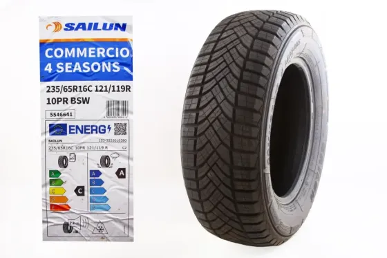 Шина 235/65R16C всесезонная 121/119R Sailun Commercio 4 Seasons Винница