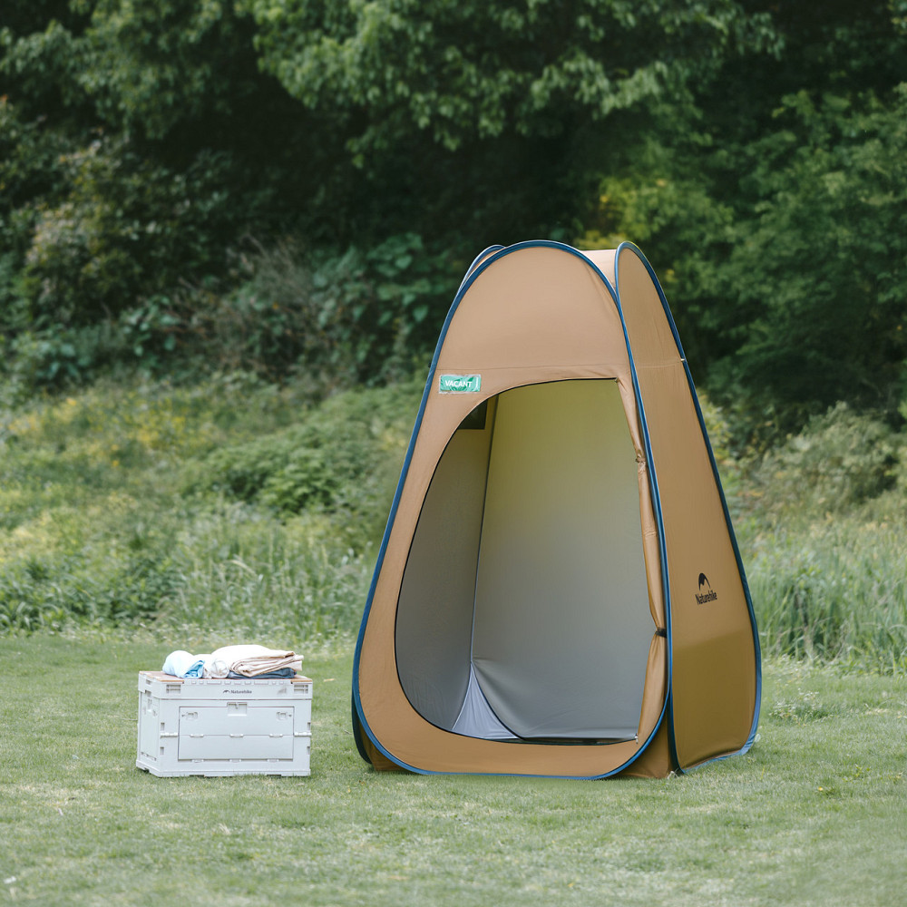 Душевая палатка раскладная Naturehike NH17Z002-P, коричневый Киев - изображение 12