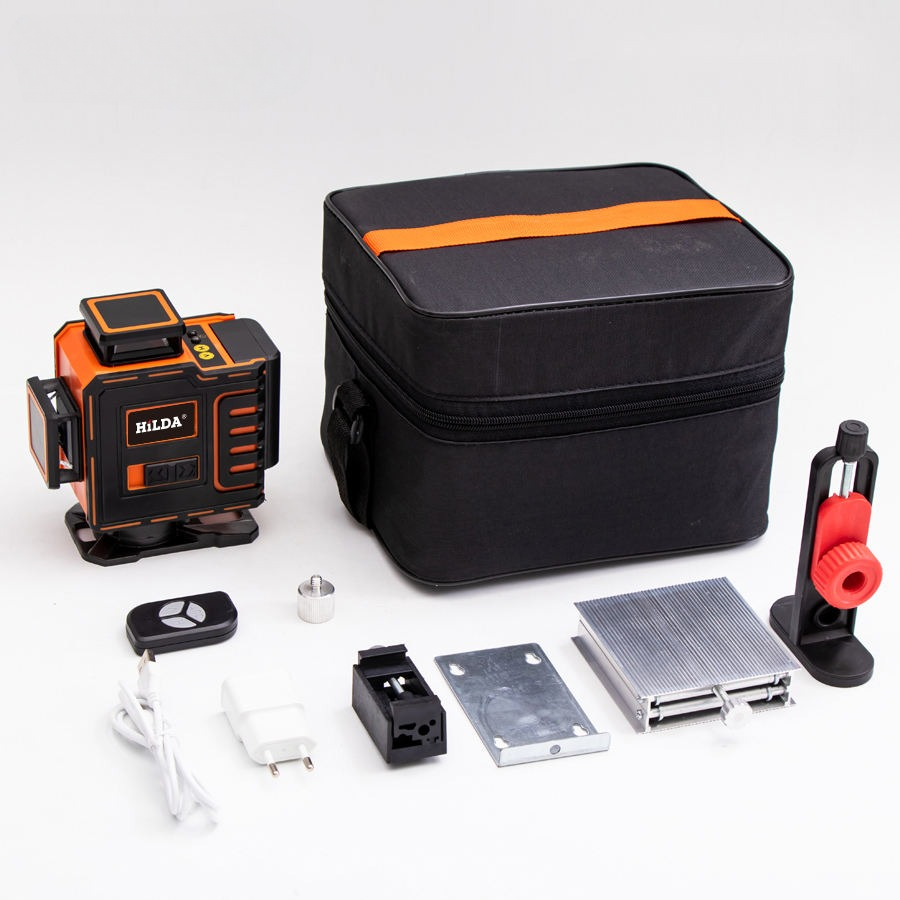 4D лазерный уровень лазерный нивелир уровень лазерный 16-линейный лазерный уровень само выравнивающийся 360 градусов Киев - изображение 6