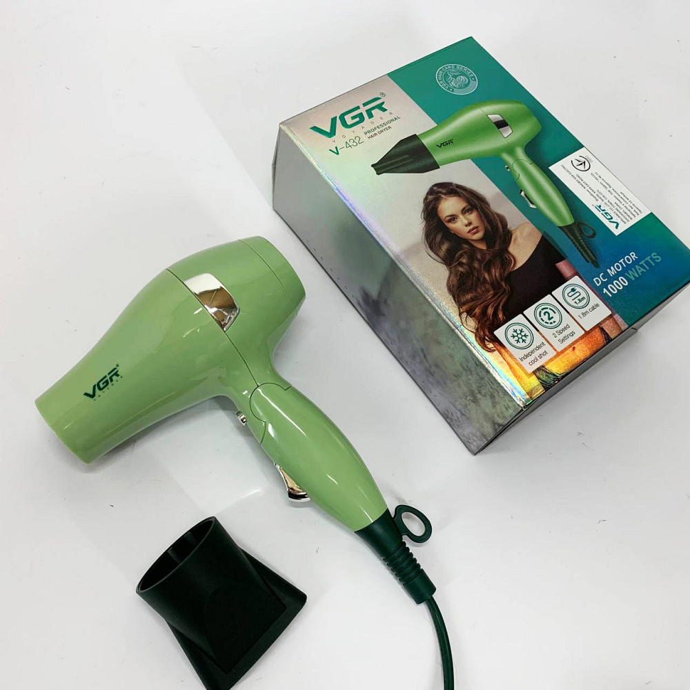 Електричний фен для гладкого волосся VGR, Зручний надійний фен для волосся Сучасний US-55 Львів - фото 7