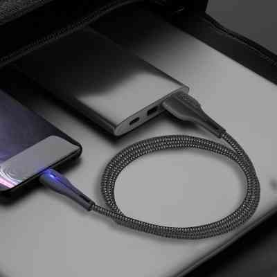 Дата кабель USB 2.0 AM to Micro 5P 1.0m led black ColorWay (CW-CBUM034-BK) Вінниця