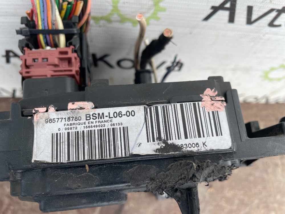 Блок запобіжників BSM Citroen C4 2004-2010 (9657718780) Ковель - фото 3