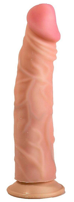 Фалоімітатор EGZO Ciberskin D002 (20,5 см х 4,5 см) Sex Aura Київ - фото 2