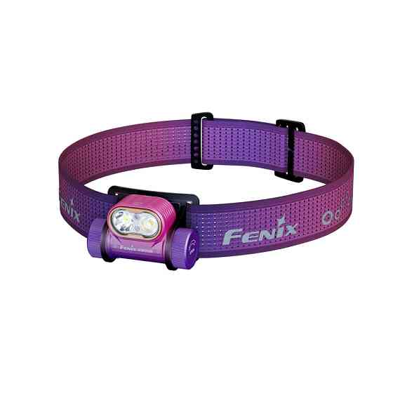 Фонарь налобный Fenix HM55R, розовый Ровно