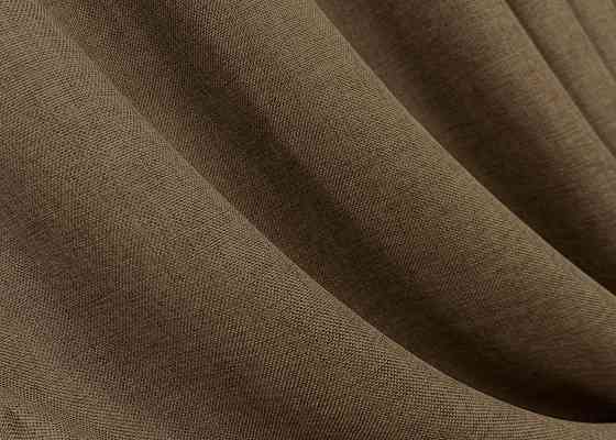 Комплект штор VR-Textil Лен Мешковина 150х270 2шт и Тюль 600х270 1476ш-115т Коричневый с белым 71-028/5 Киев