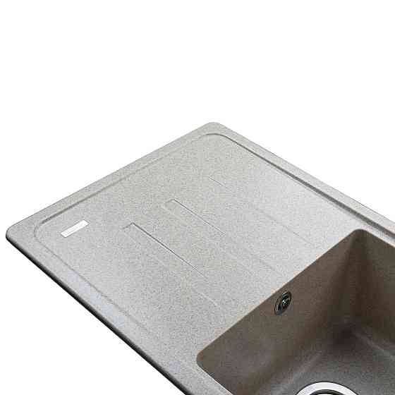 Гранітна мийка Globus Lux LUGANO мигдаль 780х435мм-А0008 Київ