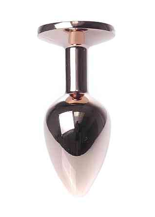 Анальна пробка - Jewellery Red Gold Plug Dark Blue Sex Aura Київ