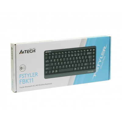 Клавиатура A4Tech FBK11 Wireless Grey (4711421965422) Винница - изображение 7