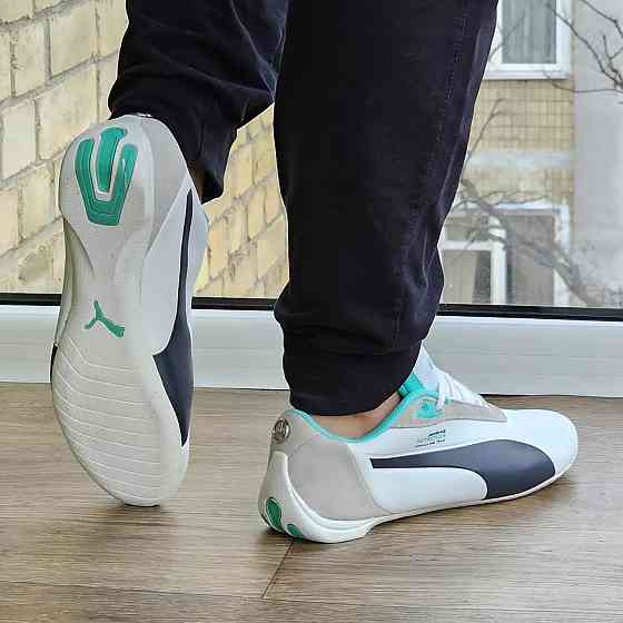 Кросівки Puma for AMG Білі Чоловічі Пума (розміри: 41,42,43,44,45) Відео Огляд Дніпро