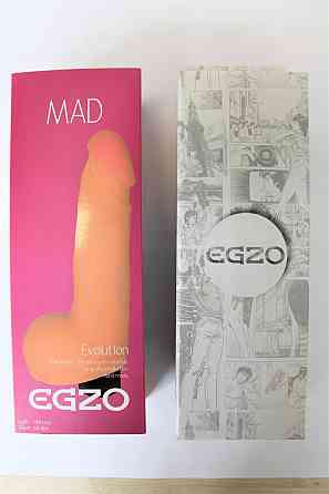 Вібратор EGZO Ciberskin V006 ( 19 см х 4,5 см ) Sex Aura Київ