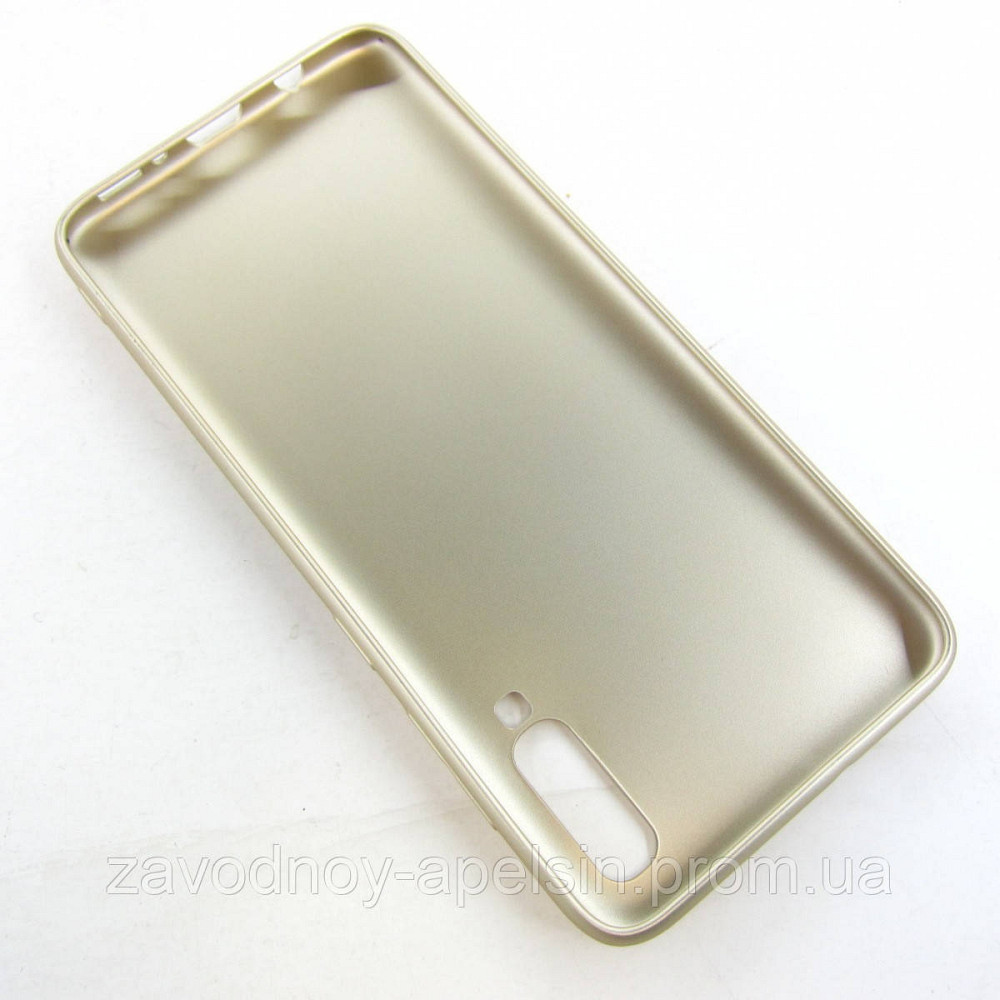 Samsung A70 A705 Силіконовий чохол soft touch (золото) Одеса - фото 1