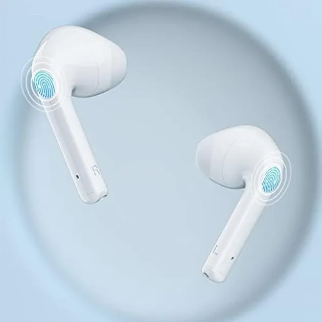 Бездротові Bluetooth-навушники з LED-дисплеєм та кейсом для заряджання (Вологозахист IPX6) Київ - фото 4
