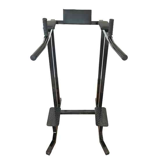 Брусья стационарные + пресс 2 в 1 с упорами для ног 40х40 мм Спортивные стенки и турники для дома разборная Киев