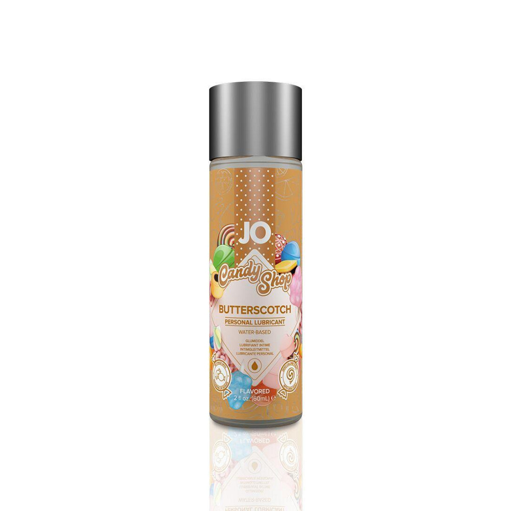 Лубрикант на водной основе JO H2O — Candy Shop — Butterscotch (60 мл) без сахара и парабенов Sex Aura Киев - изображение 1
