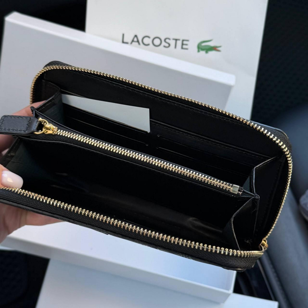 Мужской брендовый кошелек Lacoste (В3) Киев - изображение 4