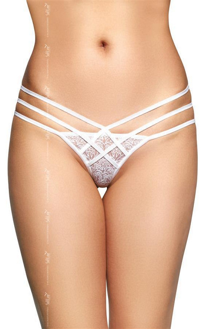 Жіночі стрінги - G-String 2492, white - S/M Sex Aura Київ - фото 1