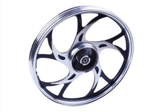 Диск передний литой 17*1,4 (барабан. тормоз) на мопед Альфа, усиленный Мукачево