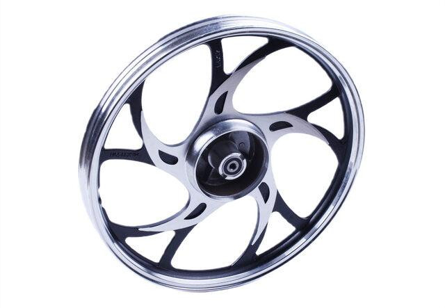 Диск передний литой 17*1,4 (барабан. тормоз) на мопед Альфа, усиленный Мукачево - изображение 2