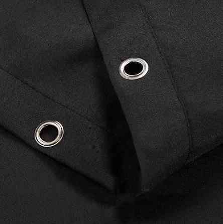 Шторка для ванной комнаты Bathlux 180 x 180 см водонепроницаемая люкс качество, Черная Каменец-Подольский