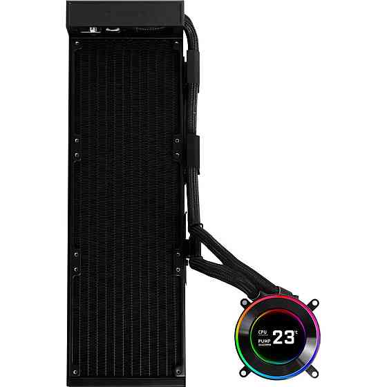 Система водяного охолодження Lian Li HydroShift II LCD-C 360 Fanless Black (G89.GHS2LCD36B.00) ( Чорний ) Харків