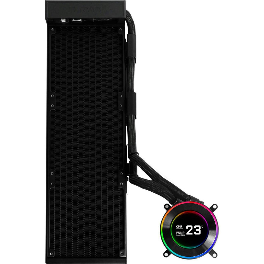 Система водяного охолодження Lian Li HydroShift II LCD-C 360 Fanless Black (G89.GHS2LCD36B.00) ( Чорний ) Харьков - изображение 3