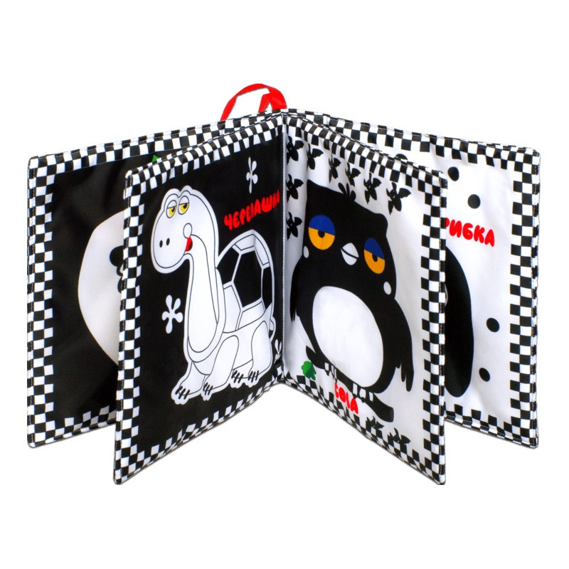 Велика м'яка книга-пищалка "Грайливе цуценя" 404256 українською Вінниця - фото 3