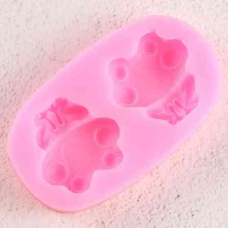 Молд силиконовый Лягушка 62 на 36 мм розовый Киев