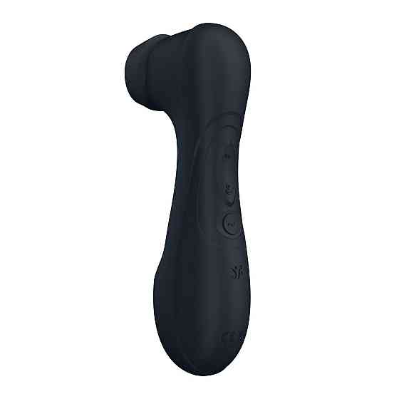 Вакуумний кліторальний стимулятор Satisfyer Pro 2 Generation 3 with Liquid Air Connect App Dark Grey Sex Aura Київ