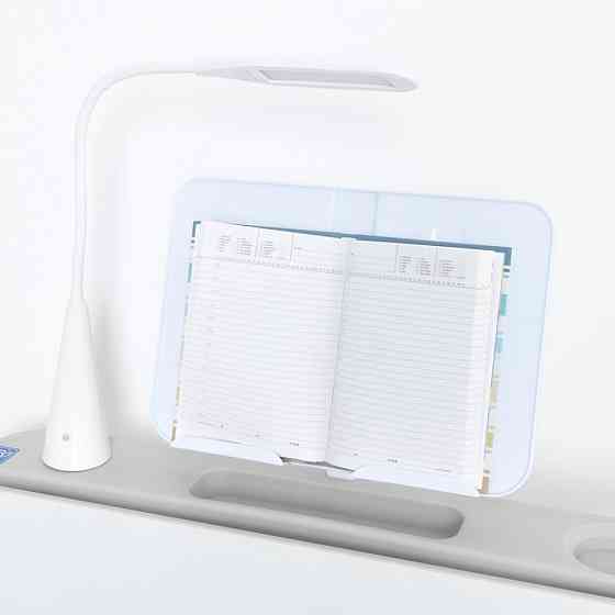 Парта M 5068-11 подставка для книги, лампа, серый Винница