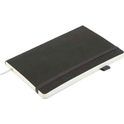 Книга записна Buromax Primo 125x195 мм 96 аркушів в клітинку обкладинка зі штучної шкіри Сіра (BM.291161-09) Вінниця - фото 3