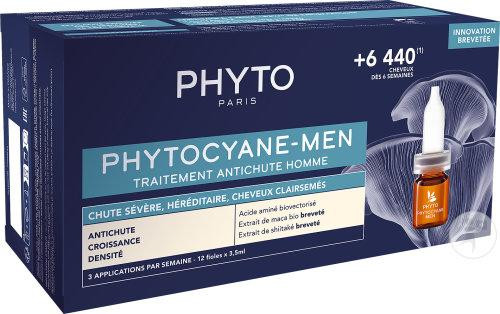 Фито Фитоциан средство от выпадения волос для мужчин Phyto Phytocyane Men Anti Hair Loss  12x 3,5 мл Днепр - изображение 1