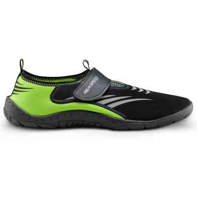 Аквашузы Aqua Speed Aqua Shoe Model 642-27A 35 чорний/салатовий 35 (5908217675958) Винница