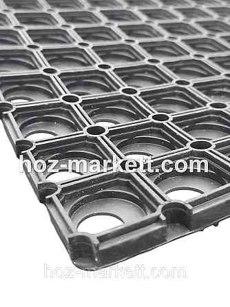 Килимок 150 х 100 х 1.6 см гумовий брудозахісний з отворами, гумове покриття Ковер 150 см х 100 см Харків