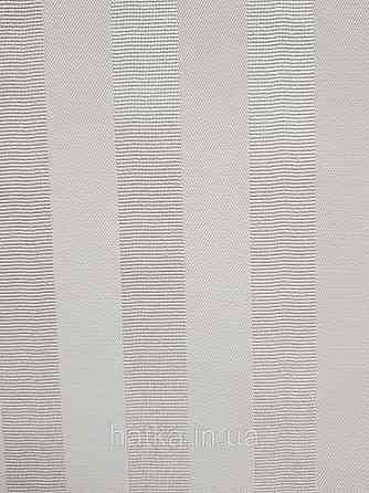 Шпалери вінілові на флізеліні Rasch Trianon Xlll 0.53х10 класика структурні смуги білі сріблясті Київ