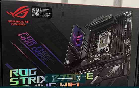 Материнская Плата ASUS ROG Strix Z890- E GAMING Wi-Fi. Киев
