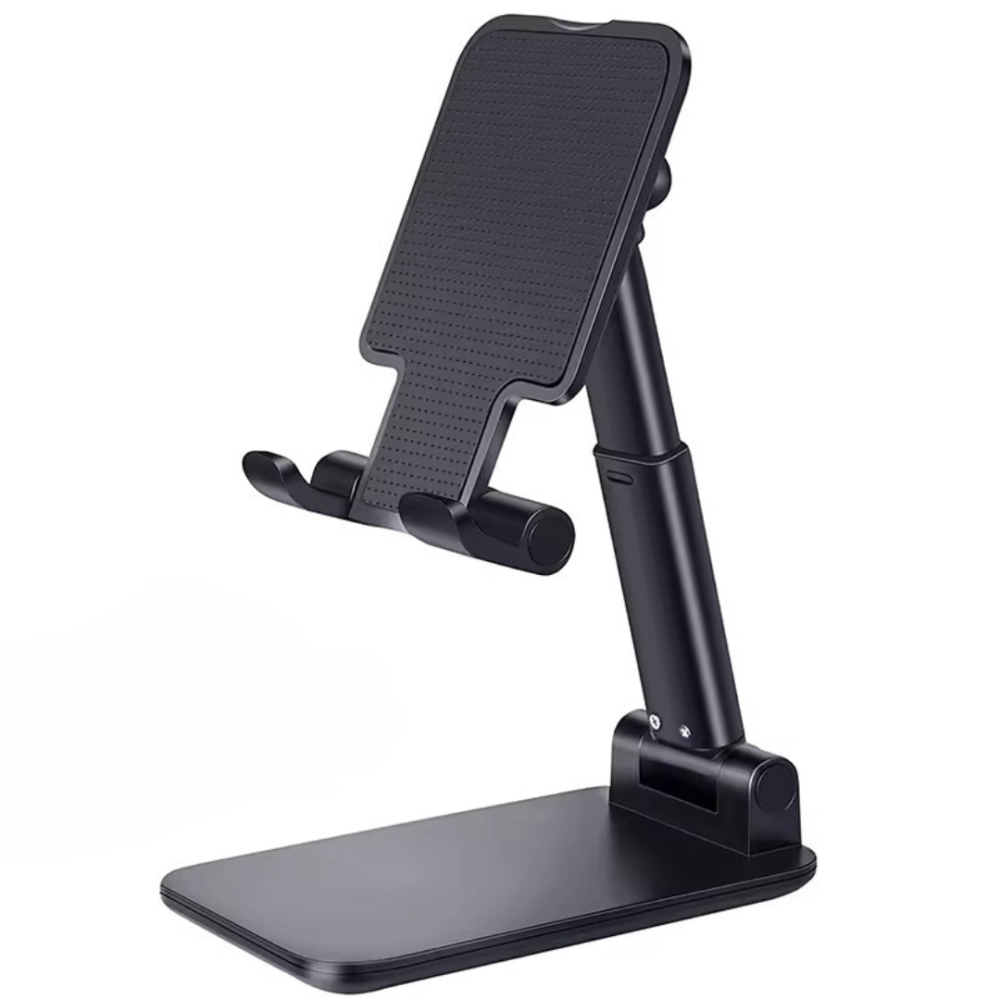 Підставка-тримач настільна для телефону JK006, складна, чорна Кам'янець-Подільський - фото 1