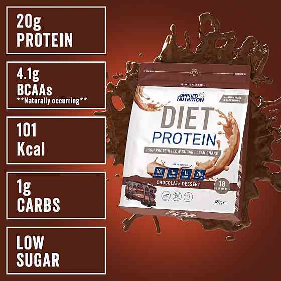 Протеїн Applied Nutrition Diet Whey Protein 450 г, Chocolate Dessert Луцьк