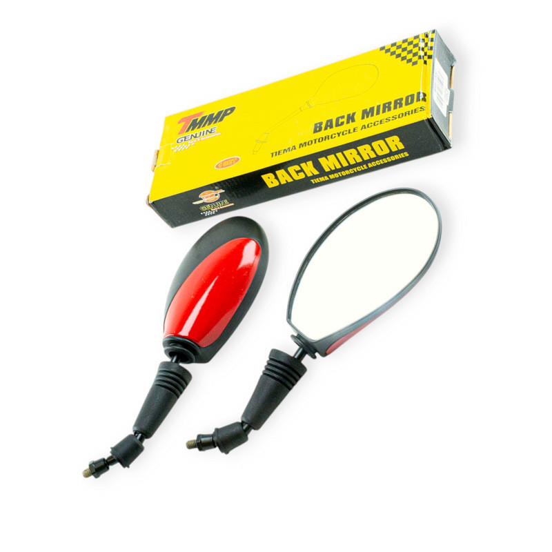 Зеркала китай 4 т-80, 150 красные скутер Мукачево - изображение 1