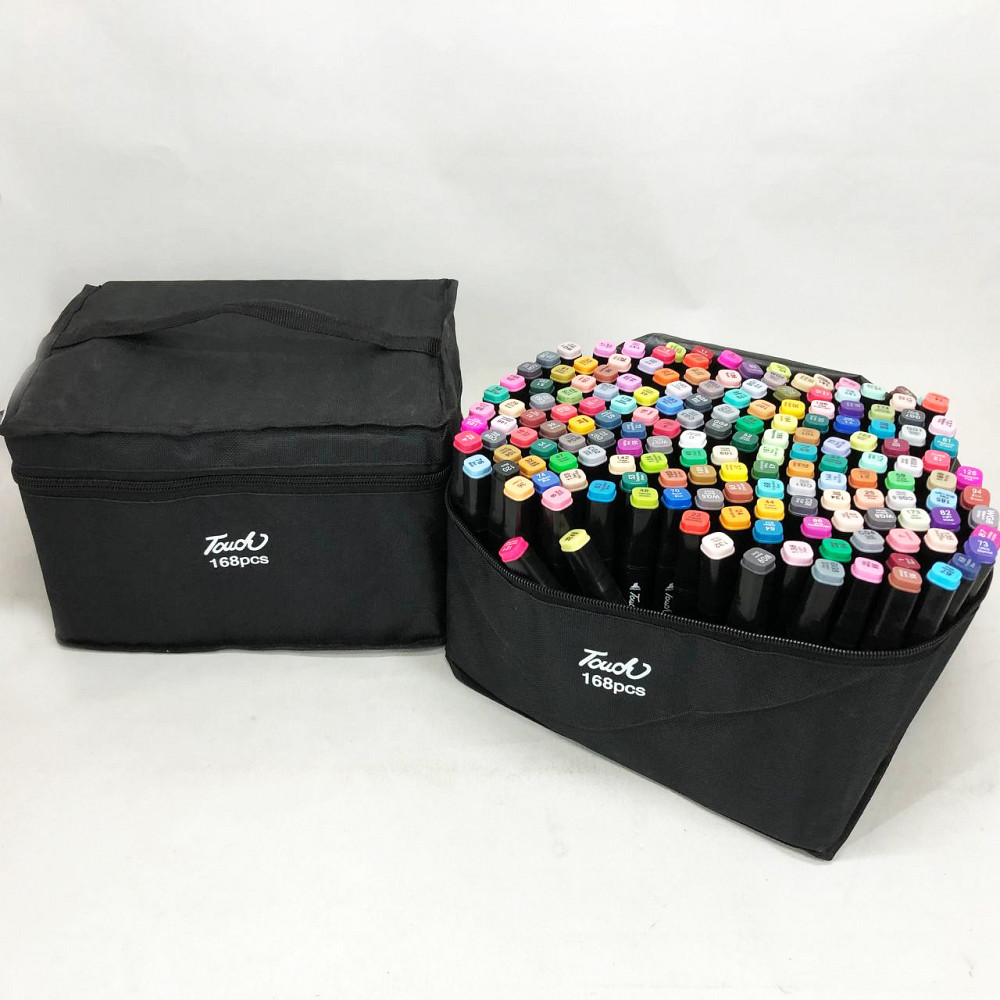 Набор для скетчинга, Набор маркеров с разными оттенками двусторонних маркеров для мальчиков HR-39 Львов - изображение 6