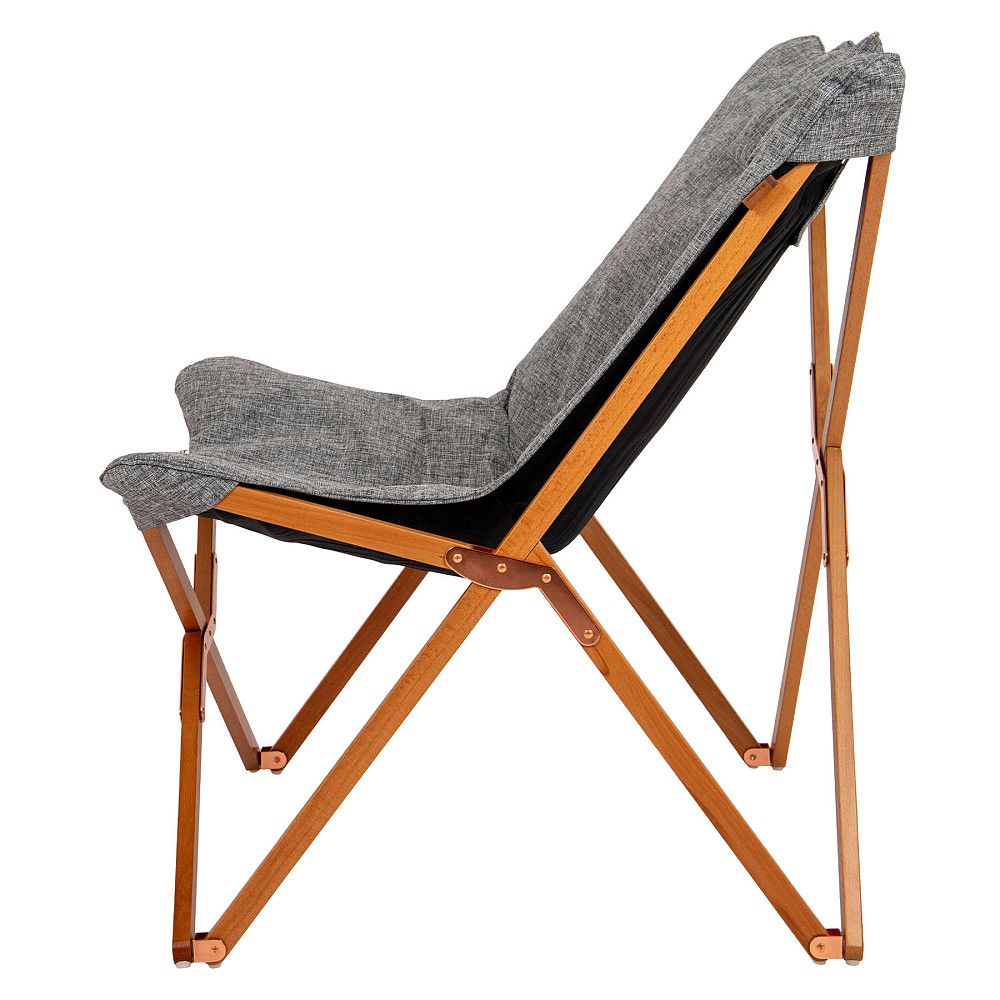 Кресло раскладное Bo-Camp Bloomsbury L Grey (1200370) Вінниця - фото 12