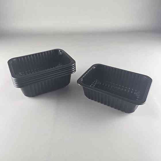 Ланчбокс T-1 187/137/60 чорний PP PL (50 шт.) Харків