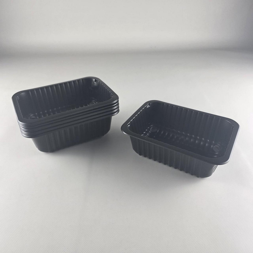 Ланчбокс T-1 187/137/60 чорний PP PL (50 шт.) Харків - фото 6