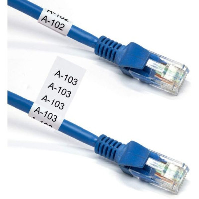 Лента для принтера этикеток UKRMARK совместима с TZEFX231. гибкая, 12мм х 8м. black on white (TZeFX231) (900407) Винница - изображение 3