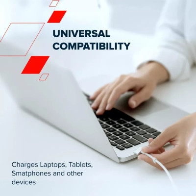 Зарядний пристрій Canyon CU140ACC GaN 150W 3xPD 1xQC EU White (CNS-CUW140ACC) Вінниця - фото 6