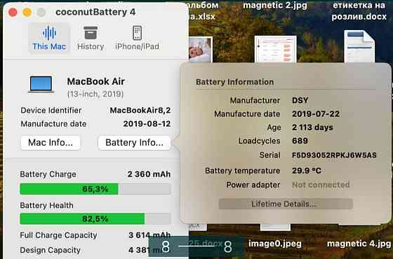 Ноутбук MacBook Air 13, 2019. Киев