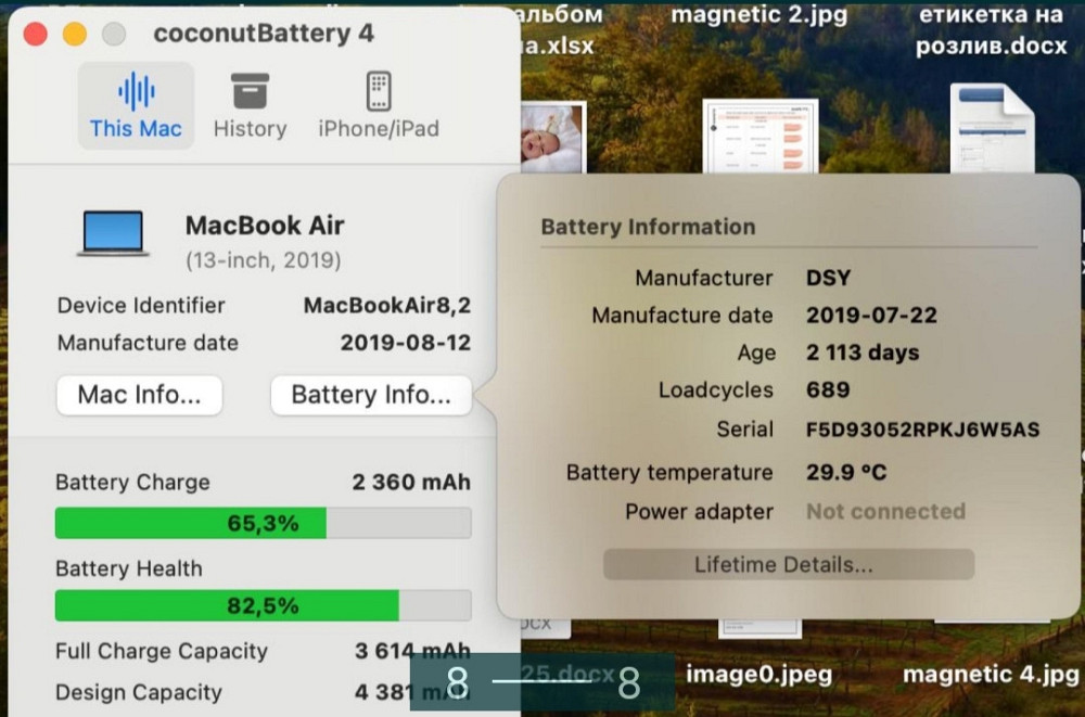 Ноутбук MacBook Air 13, 2019. Київ - фото 1