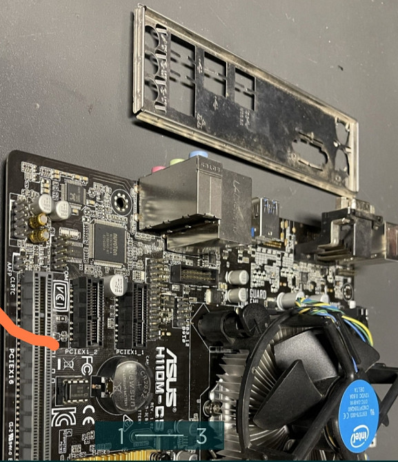 Материнська Плата комплект Asus H110M-CS Socet LGA 1151 Київ - фото 3