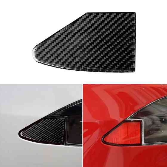 Наклейка для панелі зарядного порту Aim Tesla Model S (Gloss carbon) Николаев
