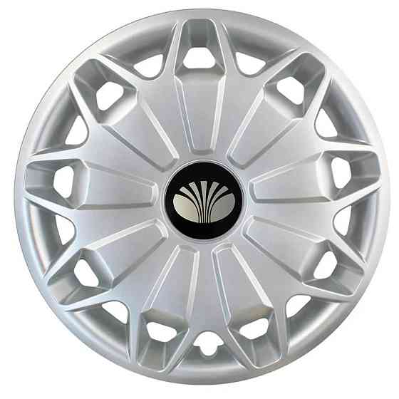 Автомобільні модельні ковпаки R16 Daewoo 419 4шт, SJS, сріблясті Київ