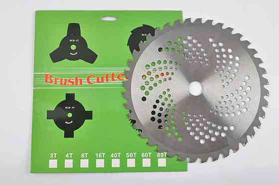 Нож мотокосы   40T   (Ø255/25.4 mm)   (победитовые зубья) Мукачево